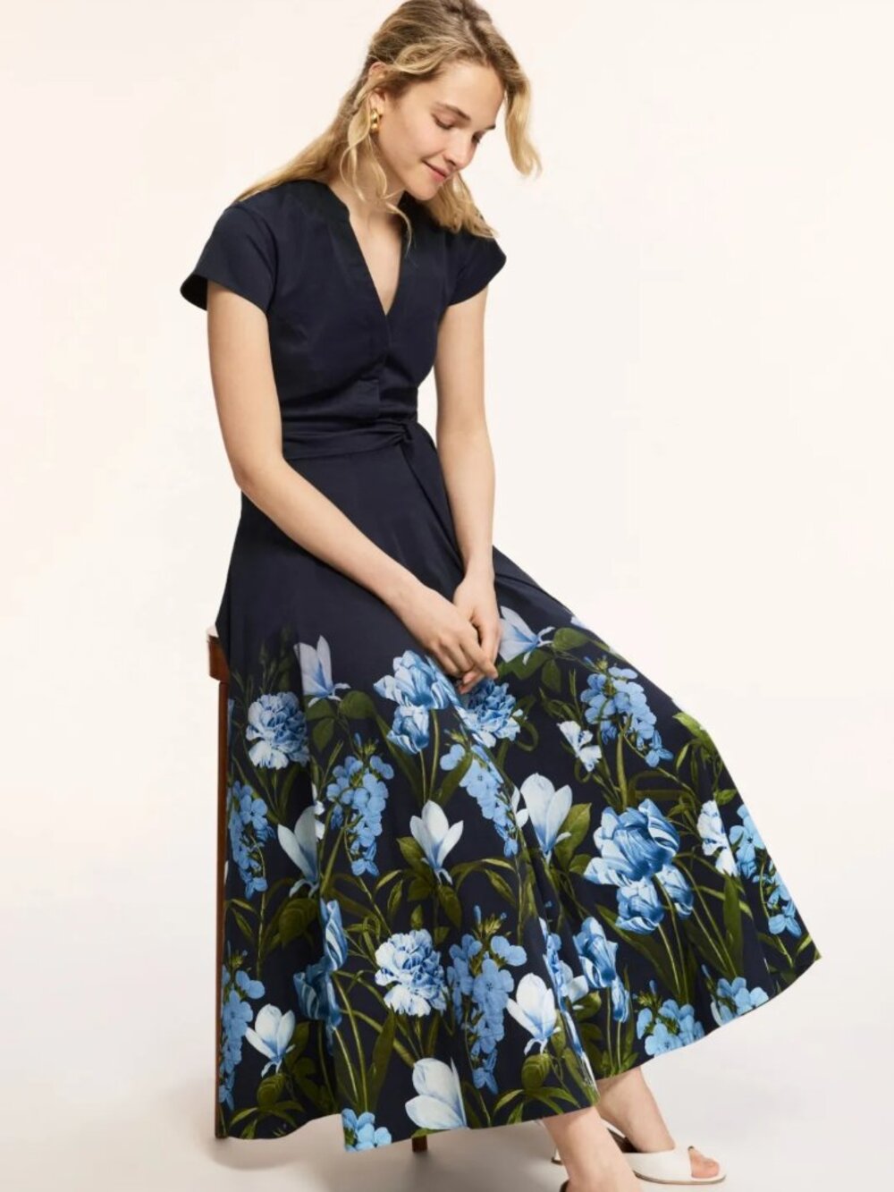 SACHIN BABI Ganika Dress Cotton Size 6 MSRP $495